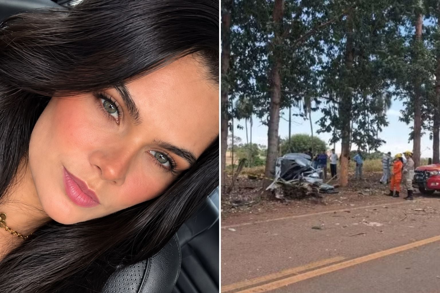 Ex-Rainha Da Festa De Peão Morre Aos 26 Anos E Bebê Fica Ferida Após Carro Bater Em Árvore